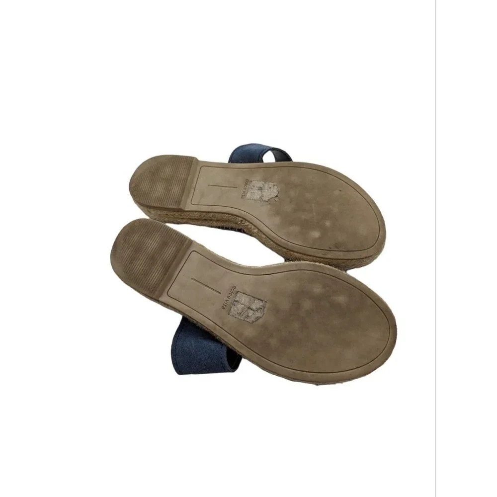 Dolce Vita Women Blue Sandals Espadrilles US 8 - Picture 7 of 12
